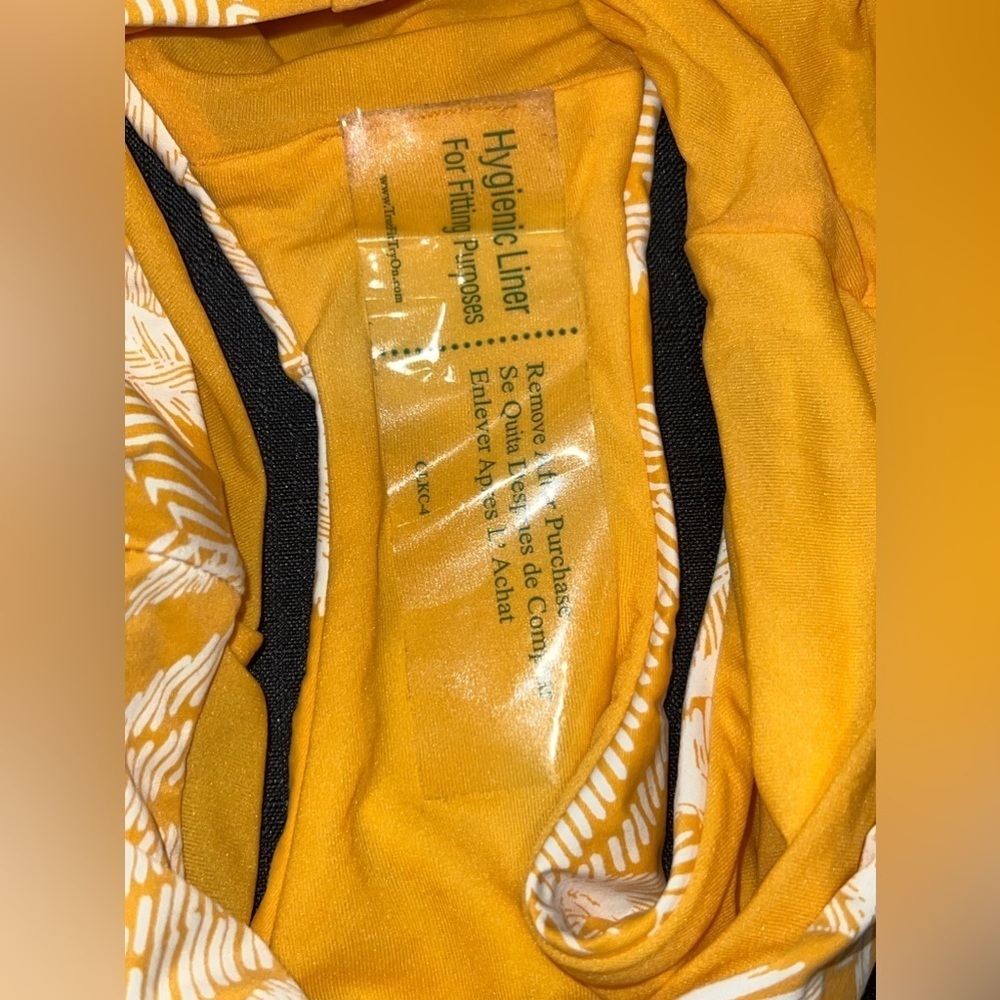 Robin Piccone High Waist Bikini Bottoms, yellow bikini bottom, bikini bottom - Picture 5 of 5